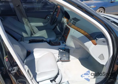 2001 Mercedes-Benz S 500 из США, поврежденный, VIN WDBNG75J81A169267